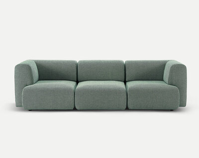 Duo mini sofa: opstelling 1