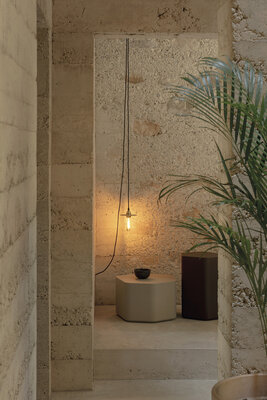 Talo high hexagonal side table 